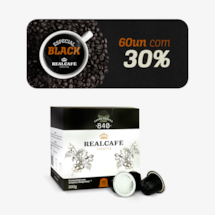 30% OFF Café Especial Cápsula Realcafé Reserva 840 para Nespresso - Torra Intensa - 60 un
