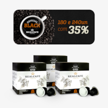 35% OFF Kit 180 Cápsulas Café Especial Realcafé Reserva 840 para Nespresso - Torra Intensa