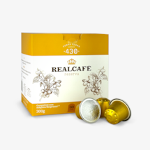 Café Especial Cápsula Realcafé Reserva 430 - Compatível para Nespresso - Torra Clara - 60 un