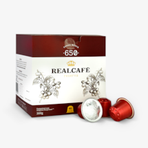 Café Especial Cápsula Realcafé Reserva 650 - Compatível com Nespresso - Torra Média - 60 un