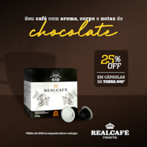 Café Especial Cápsula Realcafé Reserva 840 para Nespresso - Torra Intensa - 60 un