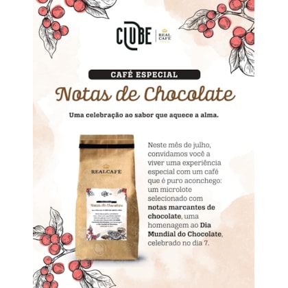 Café Especial Edição Limitada com notas naturais de chocolate - 250G