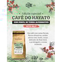 Café Especial Edição Limitada HAYATO - Pontuação 86,17 - 250G