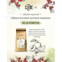 Café Especial Edição Limitada SÉRGIO RICARDO - Pontuação 87,15 - 250G