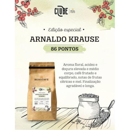 Café Especial em Grãos Realcafé Reserva Edição Limitada Arnaldo Krauser - 250G