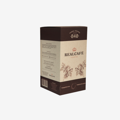 Café Especial em Sachê Realcafé Reserva 840 - 20 doses