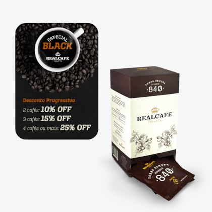 Café Especial em Sachê Realcafé Reserva 840 - 20 UN