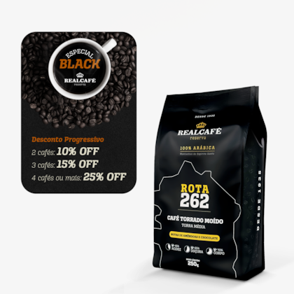 Café Especial Torrado e Moído Realcafé Reserva Rota 262 - 250G