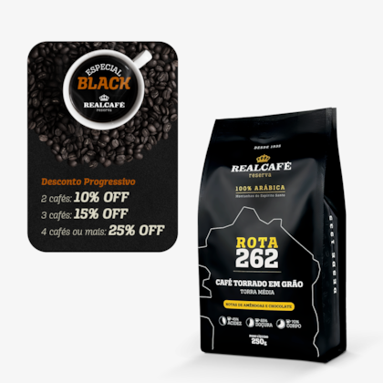 Café Especial Torrado em Grãos Realcafé Reserva Rota 262 - 250G