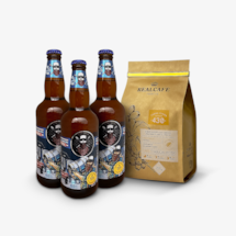 HAPPY HOUR DA COPA - Kit Cerveja Pilsen Coffee+ 1un Café Especial Torra Clara - 250g