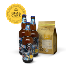 HAPPY HOUR - Kit Cerveja Pilsen + Café Especial Realcafé Reserva 430 - 250g