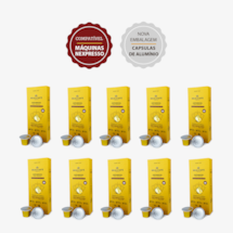 Kit 100 Cápsulas Café Especial Realcafé Reserva 430 para Nespresso – Torra Clara