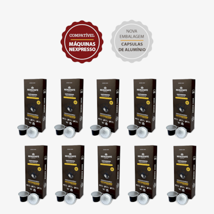 Kit 100 Cápsulas de Alumínio Café Realcafé Reserva 840 para Nespresso