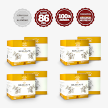 Kit 240 Cápsulas Café Especial Realcafé Reserva 430 - Compatível com Nespresso - Torra Clara