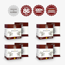 Kit 240 Cápsulas de Alumínio Café Especial Realcafé Reserva 650 para Nespresso