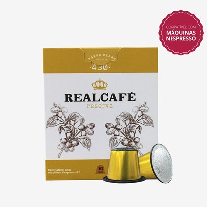 Kit Degustação Café Realcafé Reserva - 30 Cápsulas para Nespresso - Cx 10 unid