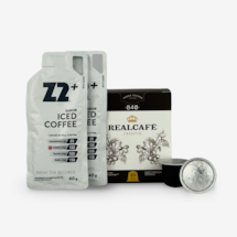 Kit Pré Treino: Café Especial em Cápsula Nespresso Realcafé Reserva 840 - 10 UN e Ganhe 2 Sachês de Z2+ ICED COFFEE