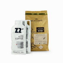 Kit Pré Treino: Café Torrado e Moído Realcafé Reserva 840 (250g) e GANHE 2 Sachês de Z2+ ICED COFFEE